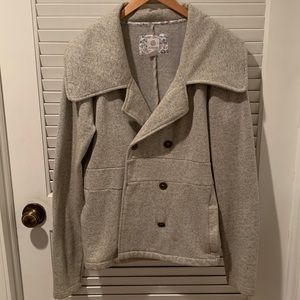Element Gray Pea Coat